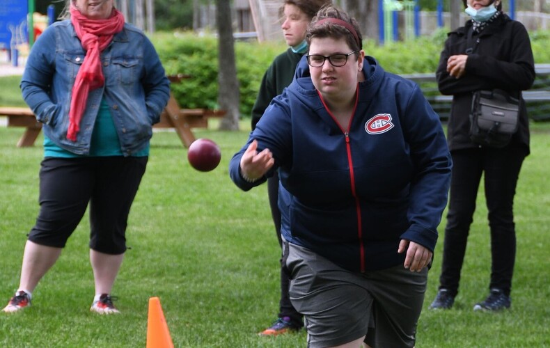 Boccia extérieur printemps est de retour!!!