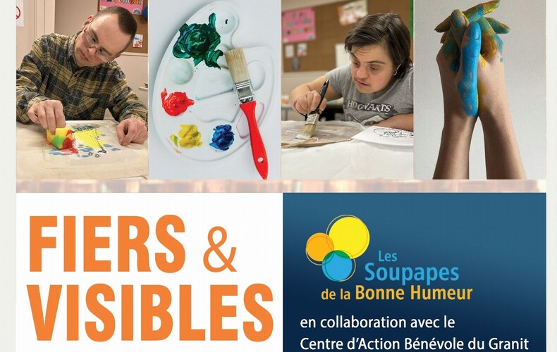Invitation - Exposition d'art Fiers et visibles