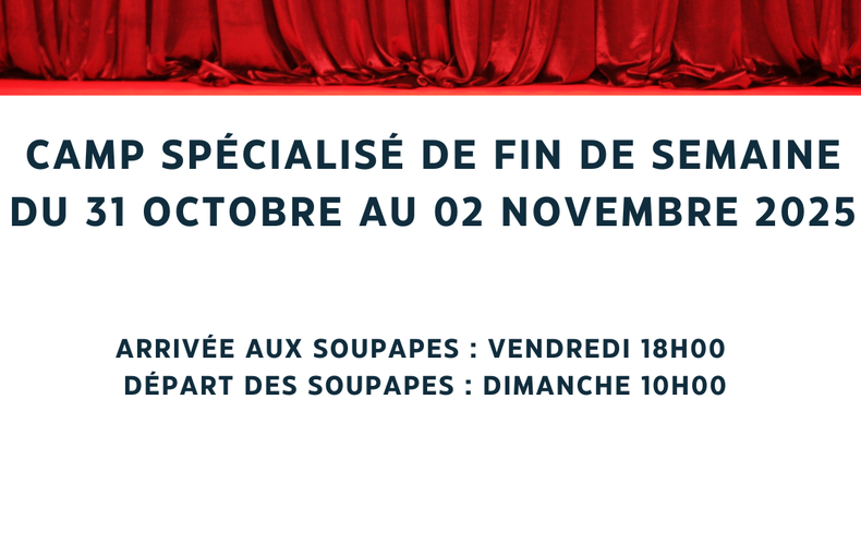 Camp de répit du 31 octobre au 02 novembre 2025